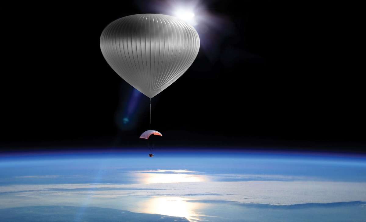 Stratosfer balonuyla uzay yolculuğu 2017 yılında ilk yolcuları tarafından deneyimlenecek.